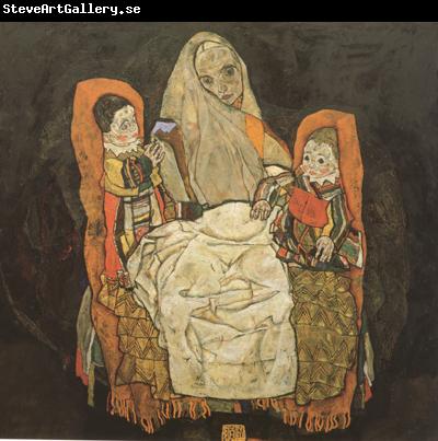 Egon Schiele Mother with Two Chilren III (mk12)